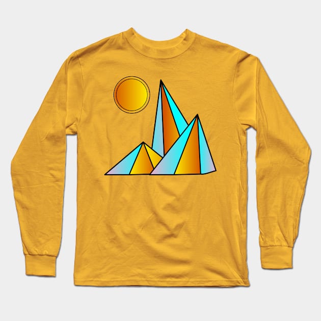 Mount of gold and diamond decoration Long Sleeve T-Shirt by jaml-12